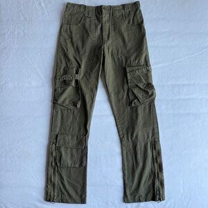 Mijko Green Cargo Pants